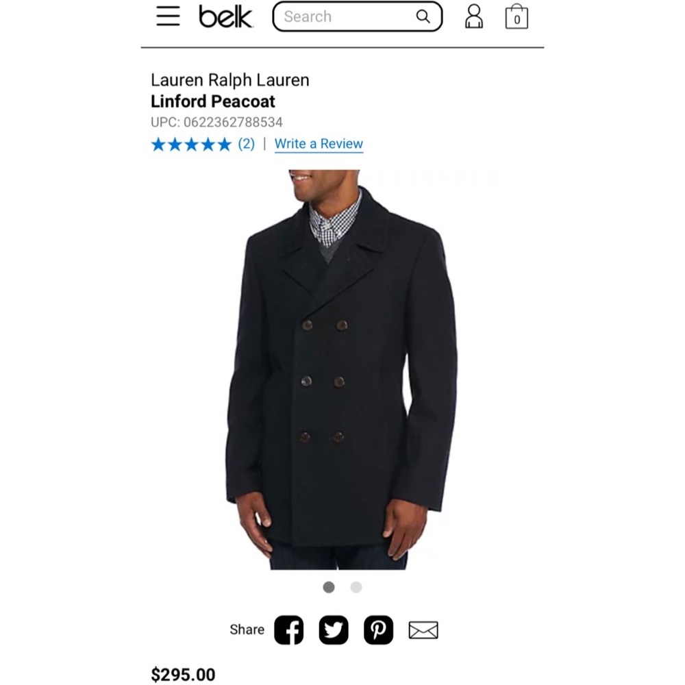 Ralph Lauren Peacoat